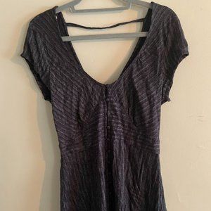 O'Neill Soft Cotton Button Up Mini Dress Size Large